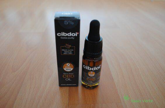 avis cibdol Huile de nigelle au CBD 5%